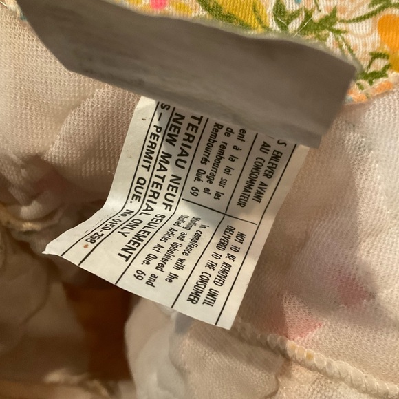 “BONDILENE VINTAGE/ RETRO 70’s HOUSECOAT” NWT  Floral Polyester Robe. - Picture 11 of 16